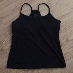 Black tank top